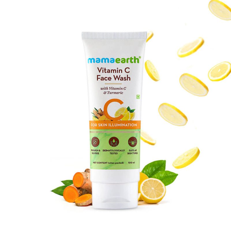 Mamaearth Vitamin C Face Wash Beautysiaa